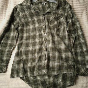 Lg Women's  Sonoma  - Good For Life- Flannel Blouse- Button Up